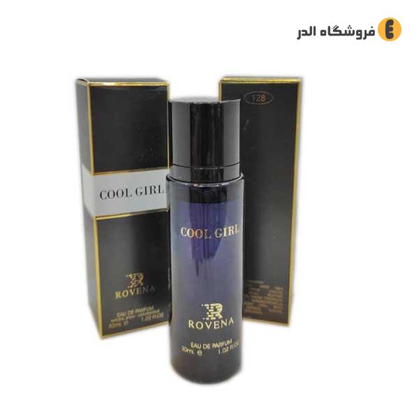 عطر 30 میل روونا مدل کول گرل رایحه گود گرل مشکی